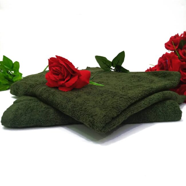 Photo 2022 06 18 11 03 39 2 - Stlt Army Green Large Towel 28/55 Inches