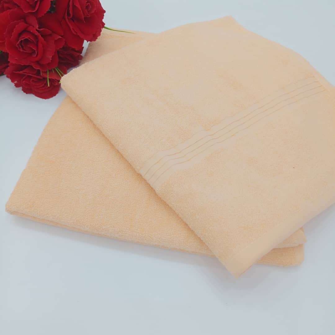 STLT MEDUIM PEACH TOWEL 17/37 INCHES