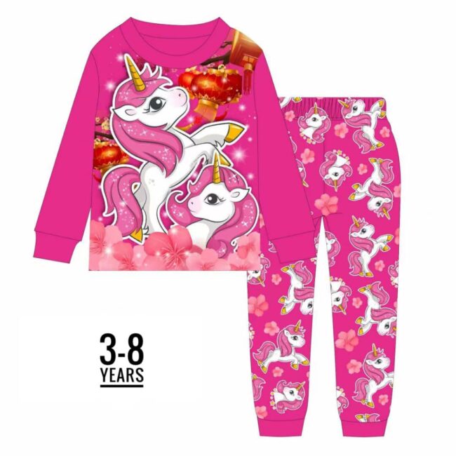 Whatsapp Image 2023 05 10 At 22.05.57 - C-019 Pink Unicorn Age 7 Pyjamas