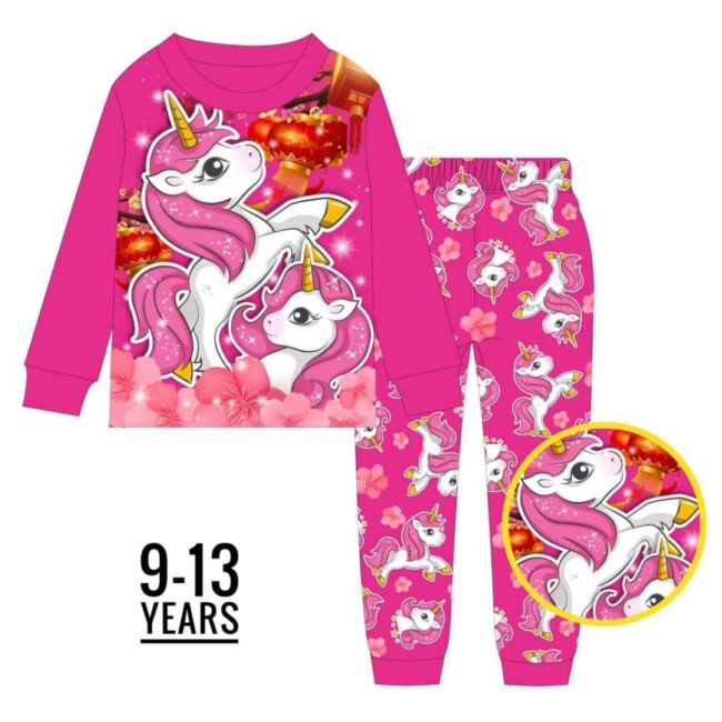 Whatsapp Image 2023 05 10 At 22.08.13 - C-019F Pink Unicorn Age 12 Pyjamas