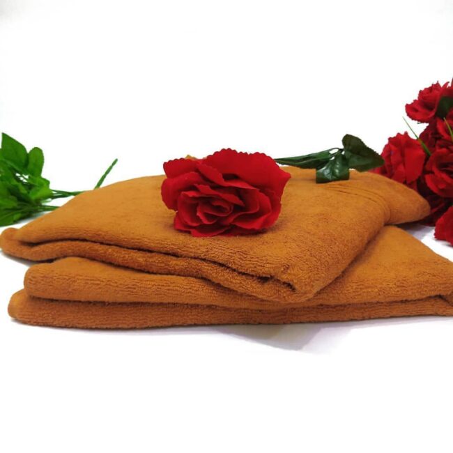 Stuchbeddings 1596612313938 - Stlt Burnt Orange Large Towel 2855 Inches