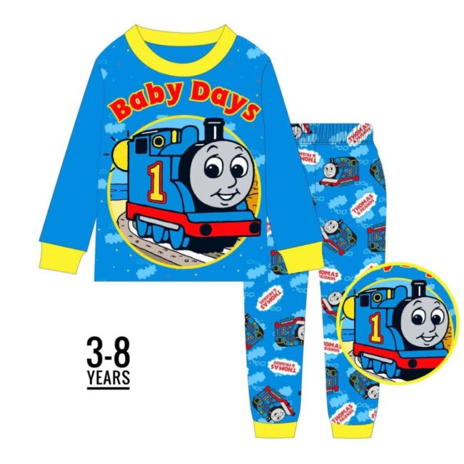 Img 20230505 Wa0066 - C-147 Thomas &Amp; Friends Baby Day Age 8 Pyjamas