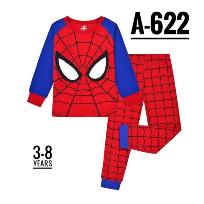 Img 20230512 Wa0060 - A-622 Blue Sleeve Spiderman Age 6 Pyjamas