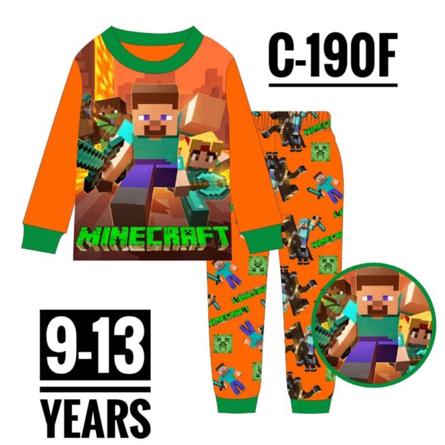 Img 20230512 Wa0068 - C-190F Minecraft Age 13 Pyjamas