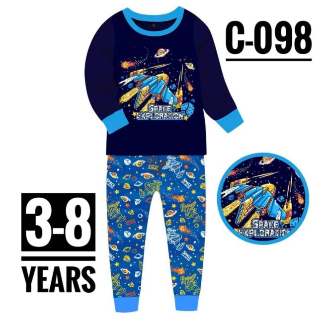 Img 20230512 Wa0069 - C-098 Navy Blue Space Age 3 Pyjamas