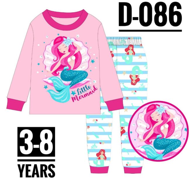 Img 20230525 Wa0029 - D-086 Little Mermaid Age 8 Pyjamas