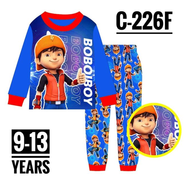 Img 20230525 Wa0042 - C-226F Boboiboy Super Age 10 Pyjamas