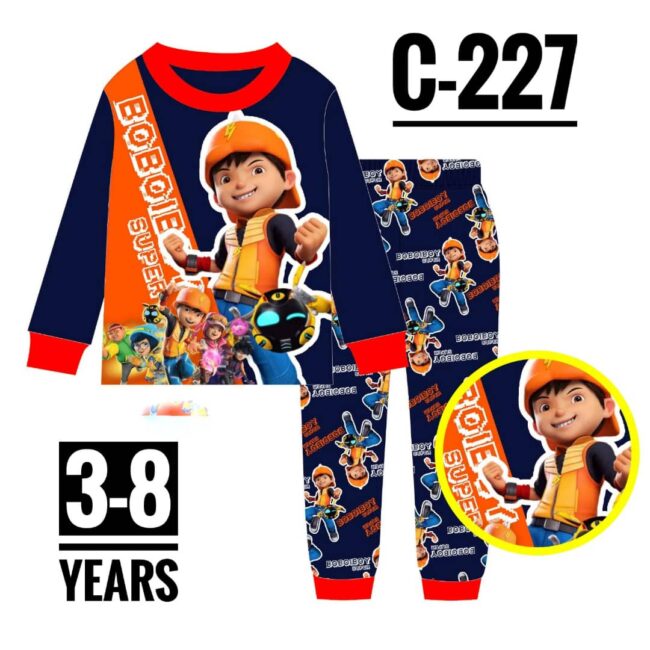 Img 20230525 Wa0051 - C-227 Boboiboy Super Age 5 Pyjamas