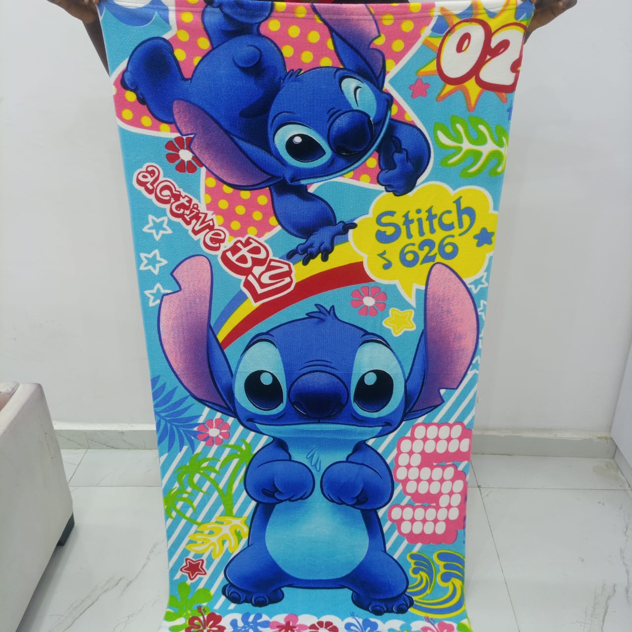 STITCH KIDS LARGE TOWEL 28/55 INCHES
