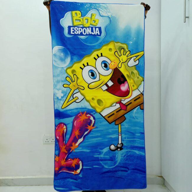 Img 20230712 Wa0027 - Sponge Bob Kids Large Towel 28/55 Inches