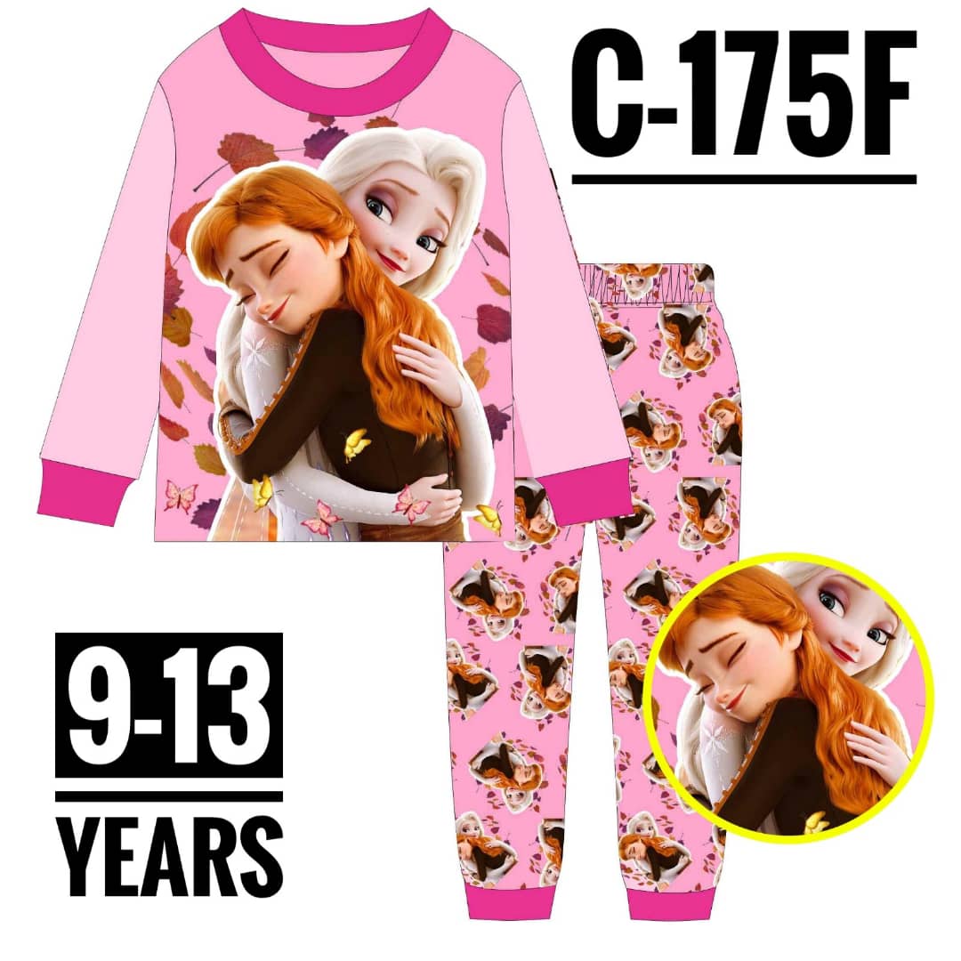 C-175F PINK FROZEN AGE 11 PYJAMAS