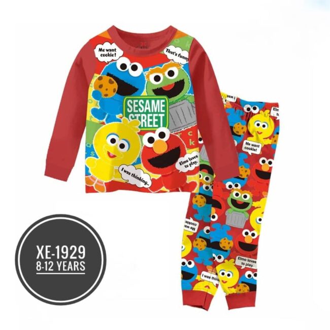 Img 20230814 Wa0005 - Xe-1929F Sesame Street Age 10 Pyjamas