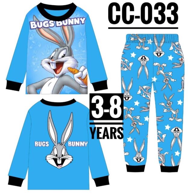 Img 20230829 Wa0141 - Cc-033 Bug Bunny Age 4 Pyjamas