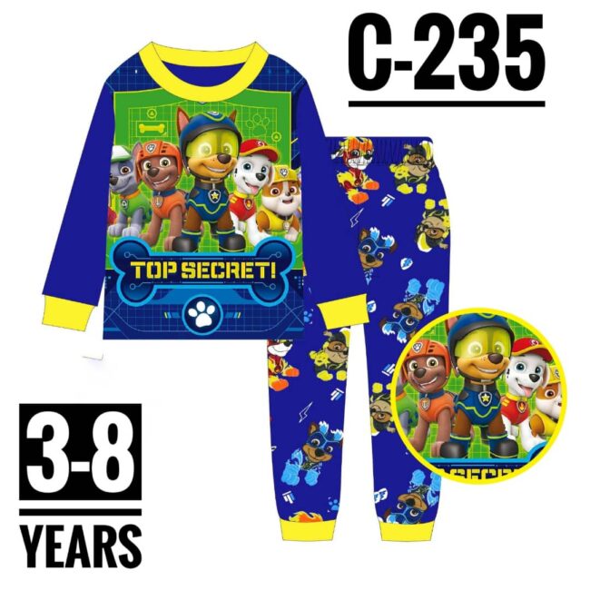 Img 20230829 Wa0163 - C-235 Top Secret Paw Patrol Age 5 Pyjamas