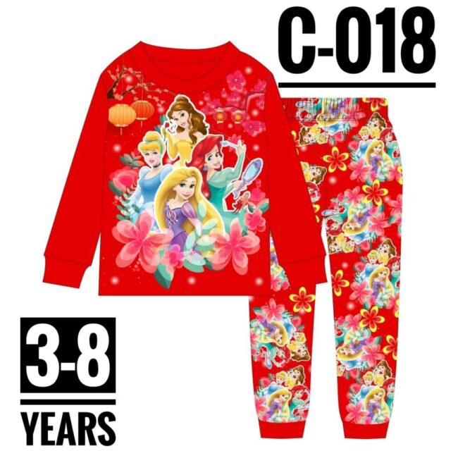Img 20231116 Wa0088 - C-018 Red Princess Age 4 Pyjamas