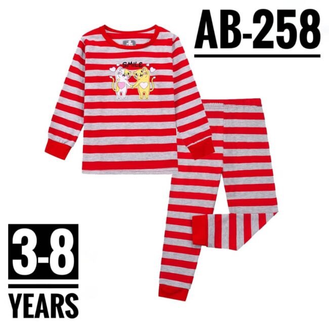 AB-258 SMILE AGE 6 PYJAMAS