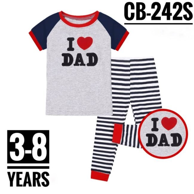 CB-242S I LOVE DAD AGE 5 PYJAMAS