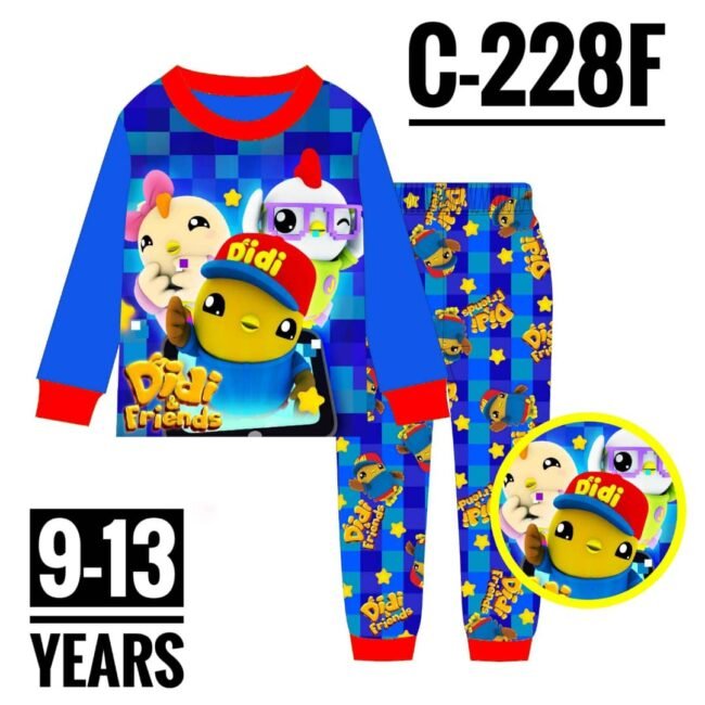 C-228F DIDI & FRIENDS AGE 11 PYJAMAS