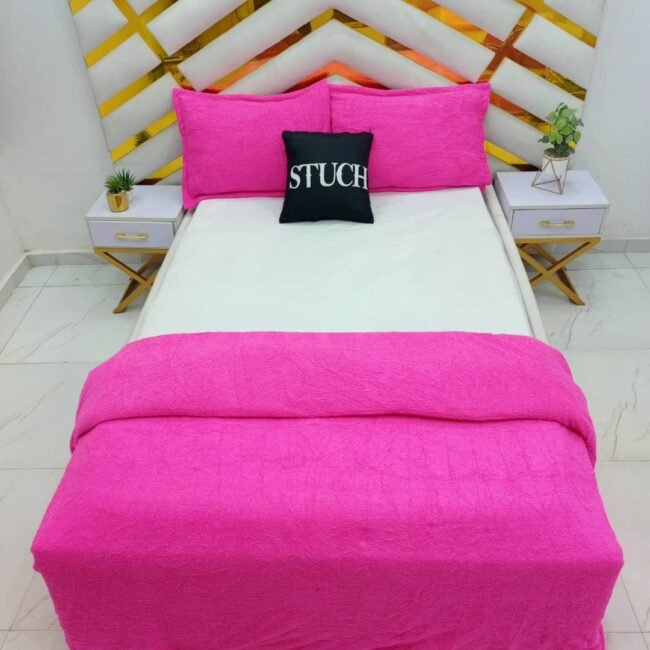 PINK FUR DUVET ONLY