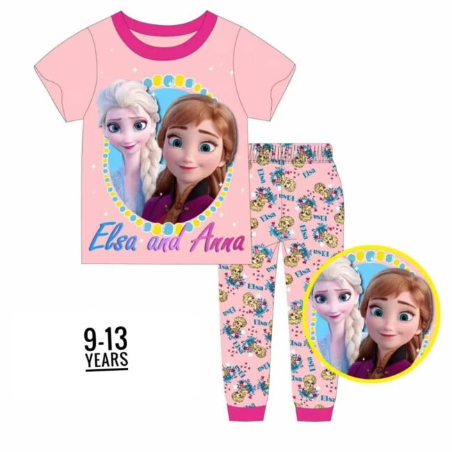 C-125S PINK ELSA AGE 8 PYJAMAS