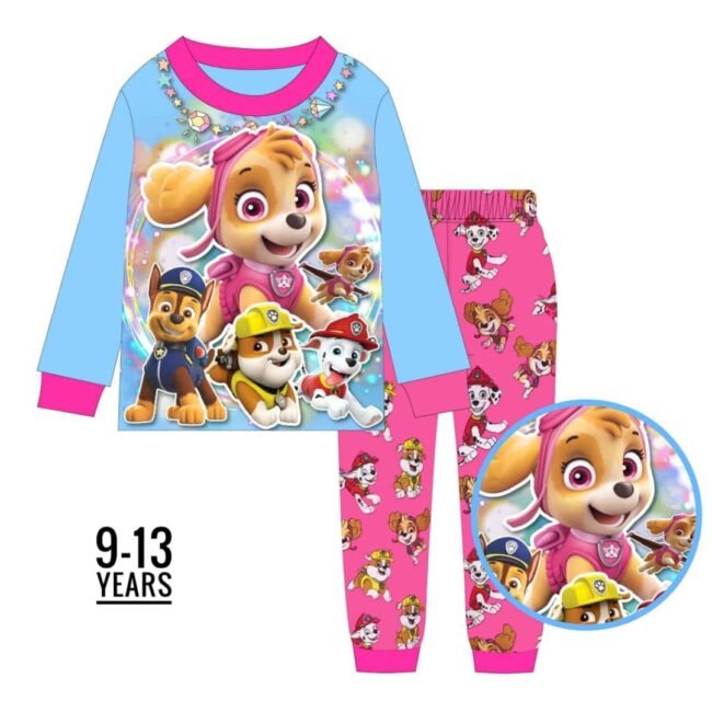 D-044 PINK & BLUE PAW PATROL AGE 5 PYJAMAS