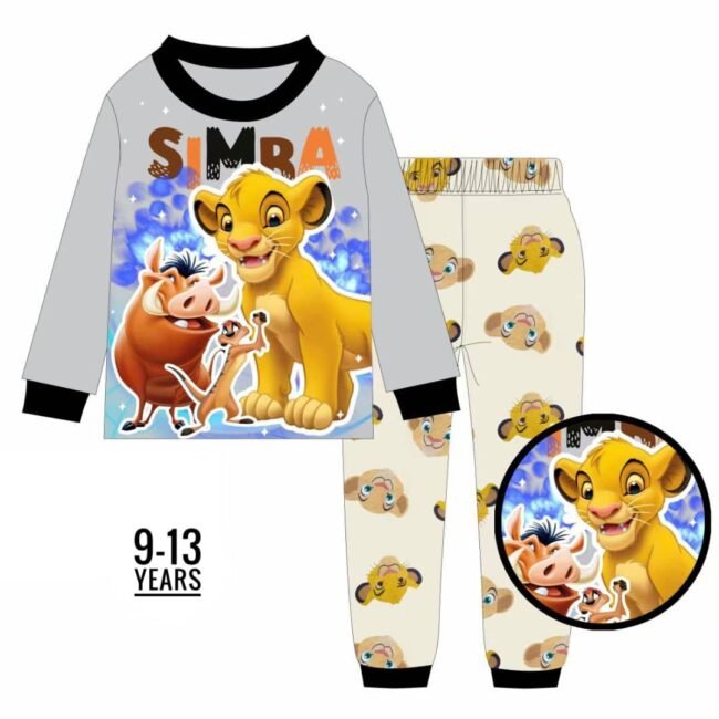 D-018 SIMBA AGE 12 PYJAMAS