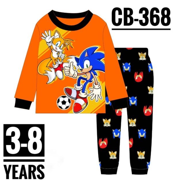 CB-368 SONIC AGE 7 PYJAMAS