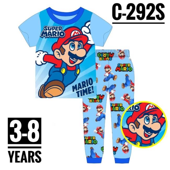 C-292S SUPER MARIO AGE 3 PYJAMAS