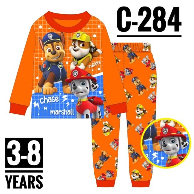 C-284 PAW PATROL CHASE MARSHALL AGE 7 PYJAMAS
