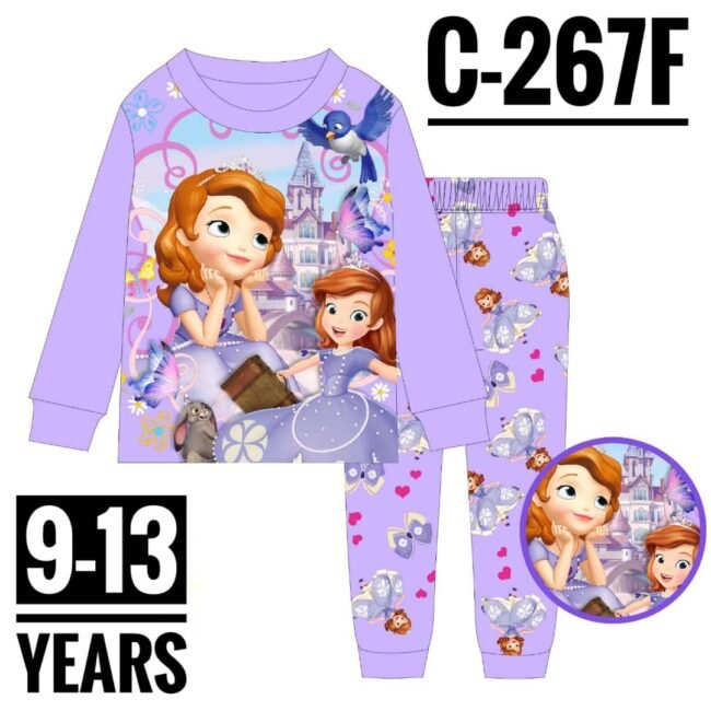 C-267F SOFIA THE FIRST AGE 12 PYJAMAS