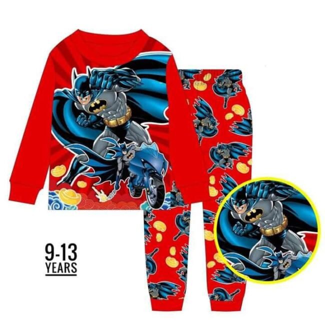 C-006F BATMAN AGE 10 PYJAMAS