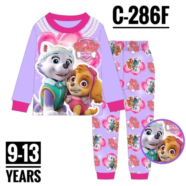 Img 20240119 Wa0007 - C-286F Lilac Paw Patrol Age 12 Pyjamas