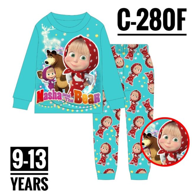 Img 20240119 Wa0010 - C-280F Masha &Amp; The Bear Age 12 Pyjamas