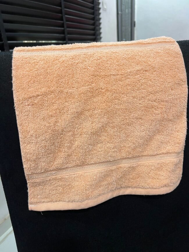 BABY FACE TOWEL {PEACH}