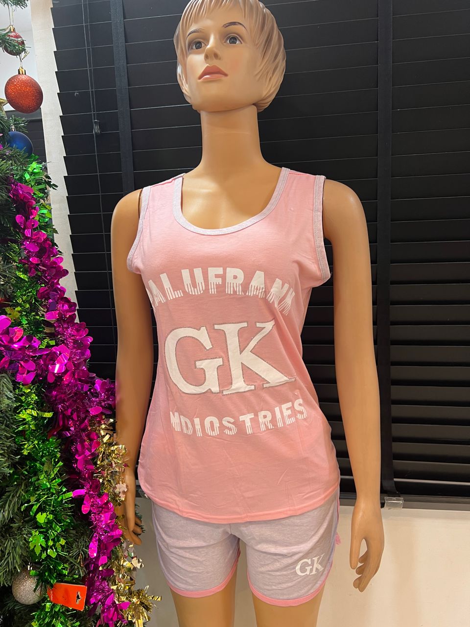 LARGE  GK  PINK  PYJAMAS [SIZE  12]