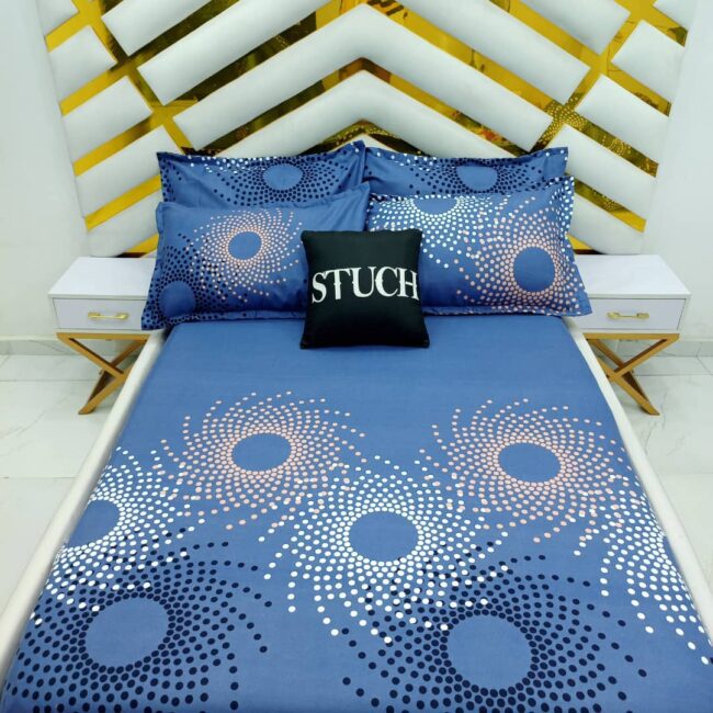 Img 20240210 Wa0125 - Sbl2 Sphere Dot 4/6 Bedsheet {With Two Pillow Cases}