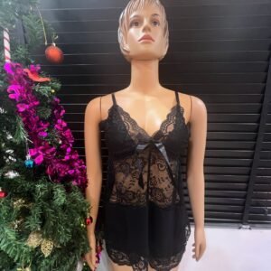 LARGE & XL 2 PIECE ONLY FOR YOU 7006 BLACK  [SIZE 8 - 16]