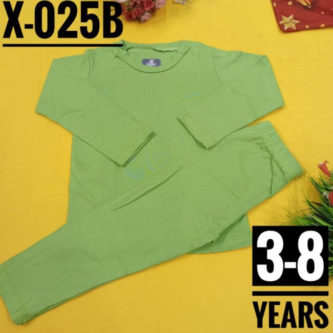 Img 20240220 Wa0028 2 - Xr-025B Plain Green Age 6 Pyjamas