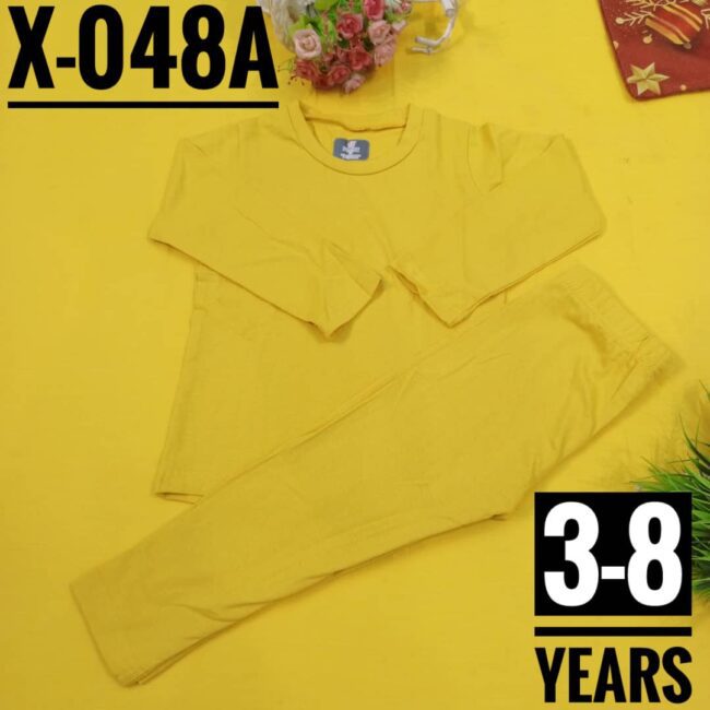 Img 20240220 Wa0032 - X-048A Plain Yellowage 4 Pyjamas