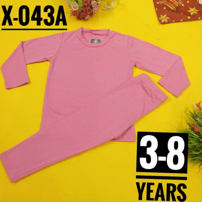 Img 20240220 Wa0033 - X-043A Plain Pink Age 4 Pyjamas