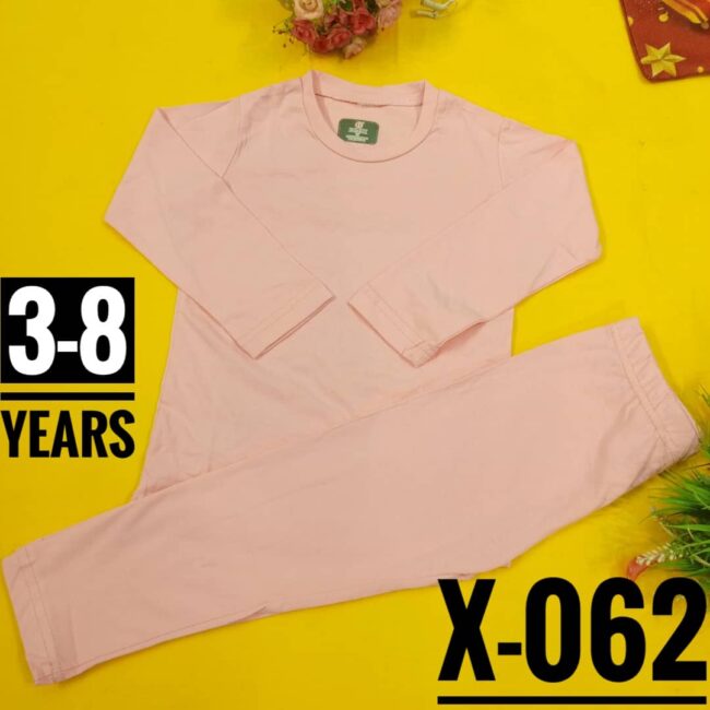 Img 20240220 Wa0035 - X-062 Plain Peach Age 4 Pyjamas