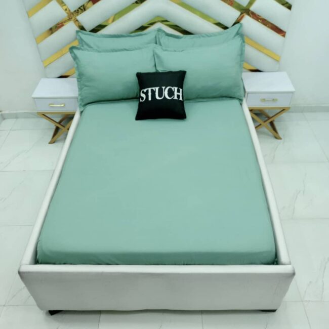 Img 20240306 Wa0014 - Plain Fern Green 7/7 Bedsheet