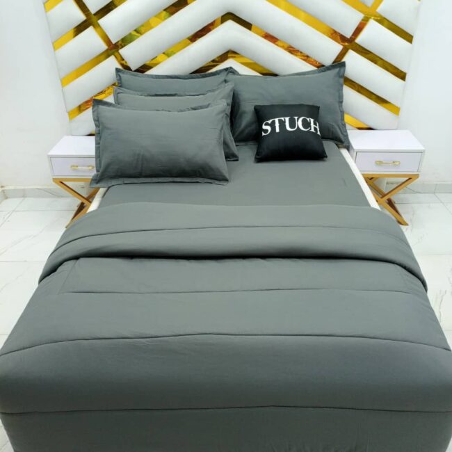 Img 20240306 Wa0043 - Plain Dark Gray 7/7 Duvet Set