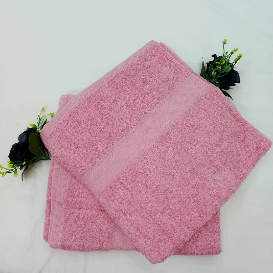 STLT BABY PINK EXTRA LARGE TOWEL  35/66 INCHES