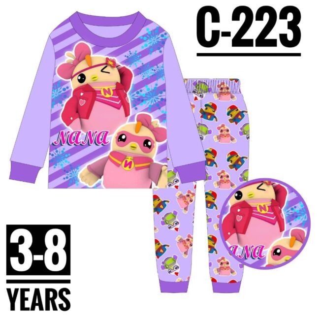 Img 20240326 Wa0009 - C-223 Purple Nana Age 3 Pyjamas