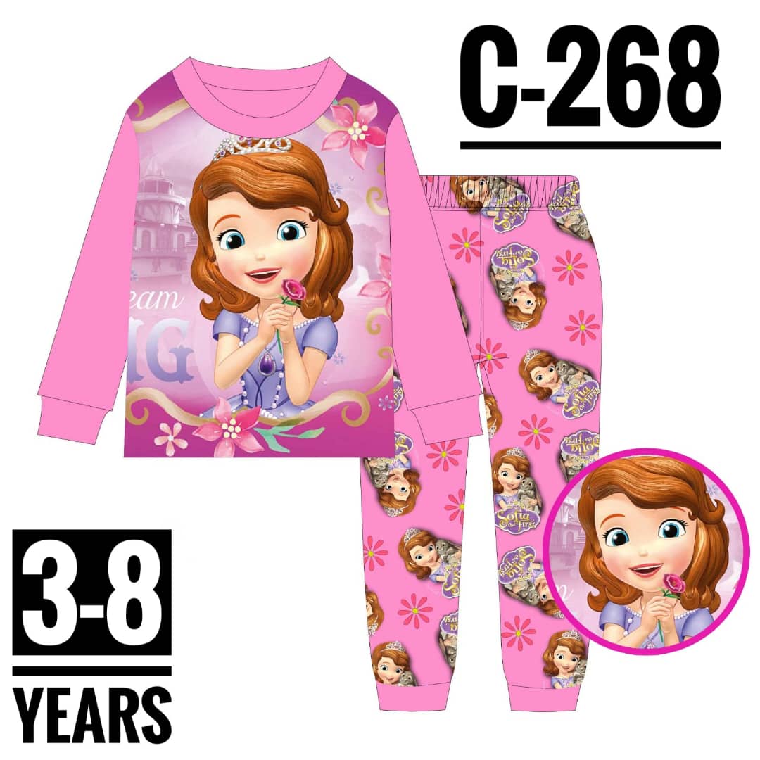 C-268 SOFIA THE FIRST AGE 3 PYJAMAS