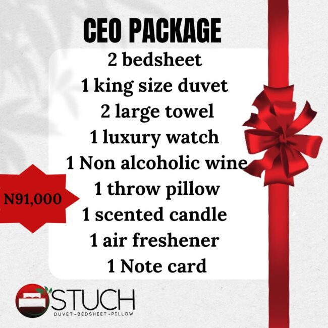 Img 20240510 Wa0008 1 - Ceo Package (2 Bedsheet,1 King Size Duvet,2 Large Towel,1 Luxury Watch,1 Throw Pillow,1 Scented Candle ,1 Air Freshener,1 Note Card)