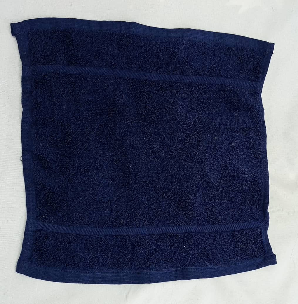 BABY FACE TOWEL {NAVY BLUE}