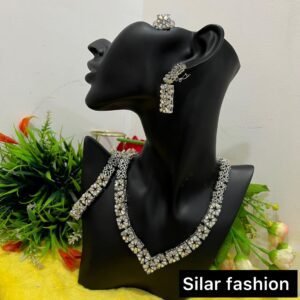 Necklace set (necklace, bracelet, ring, earrings) 001