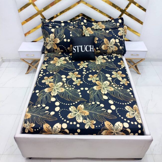 Img 20240527 Wa0005 - Sil9 Black Tunlip 7/7 Bedsheet